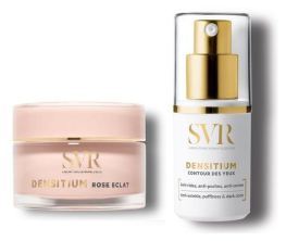 Conjunto Densitium Cr&egrave;me rosa 50 ml + Contour des Yeux 15 ml