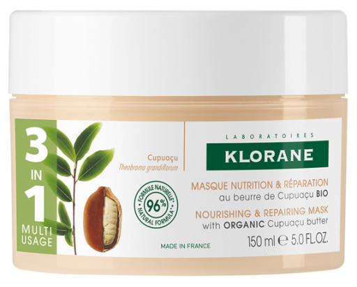Klorane M&aacute;scara Reparadora Cupua&ccedil;&uacute; Bio 150 ml