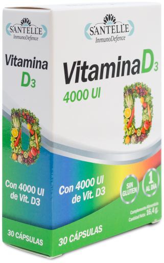 Vitamina D3 545 mg 30 cápsulas