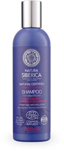 Natura Siberica Shampoo Antipolui&ccedil;&atilde;o Natural Certificado 270 ml
