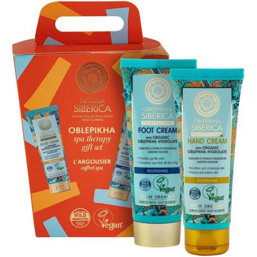 Conjunto de terapia de spa Oblepikha 2 pe&ccedil;as