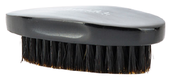 Escova de barba oval P&ecirc;lo de javali preto