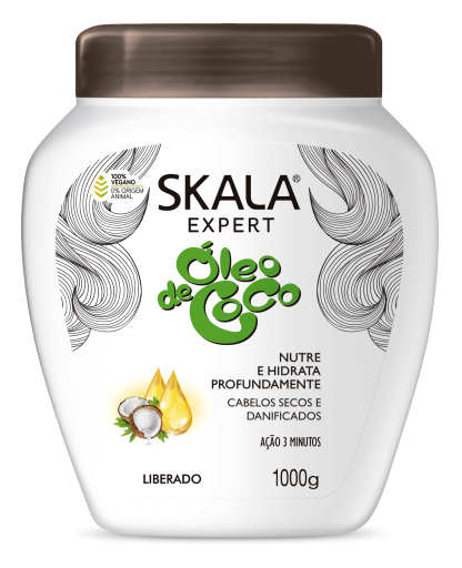 Creme Condicionador de Óleo de Coco 1000 gr