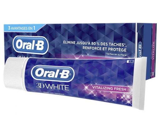 Pasta de dente vitalizante 3D White 75 ml