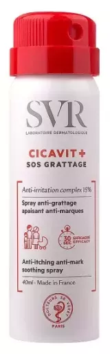 SVR Cicavit+ SOS Grattage Spray Calmante Anti-coceira 40 ml