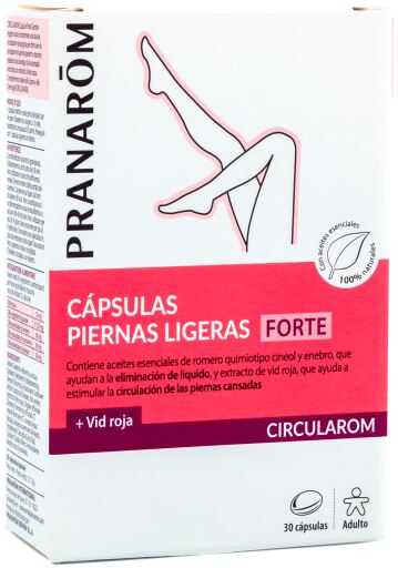 Circularom Forte Comfort Light Legs 30 Cápsulas