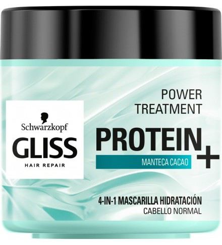 Máscara Gliss Protein+ com Manteiga de Cacau 400 ml