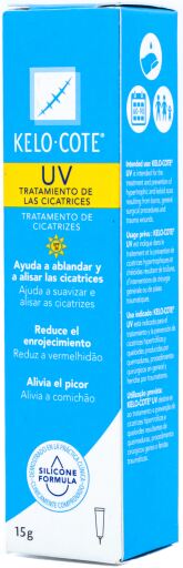 Gel redutor de cicatrizes UV 15 gr