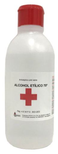 &Aacute;lcool et&iacute;lico 70&ordm; 250 ml