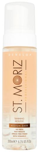 Mousse Bronzeador M&eacute;dio Escuro 200ml