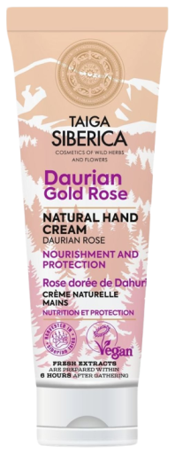 Natura Siberica Taiga Natural Creme para as M&atilde;os Nutri&ccedil;&atilde;o e Prote&ccedil;&atilde;o 75 ml