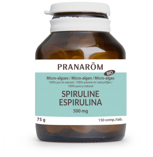 Pranarom Spirulina Org&acirc;nica 150 Comprimidos