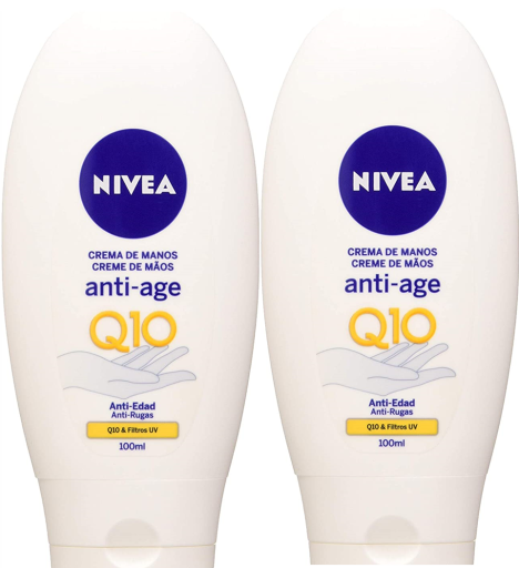 Creme para as m&atilde;os antienvelhecimento Q10 100 ml 2 unidades