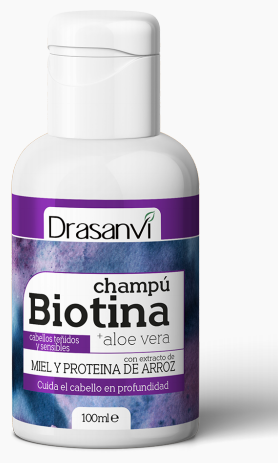 Drasanvi Shampoo de Biotina e Aloe Vera Cabelos tingidos e sens&iacute;veis