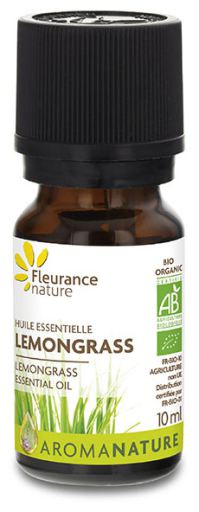 Fleurance Nature &Oacute;leo essencial de capim-lim&atilde;o org&acirc;nico 10 ml
