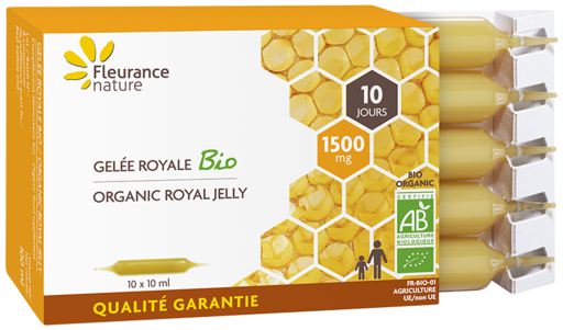Fleurance Nature Royal Jelly 1500 mg 10 Ampolas