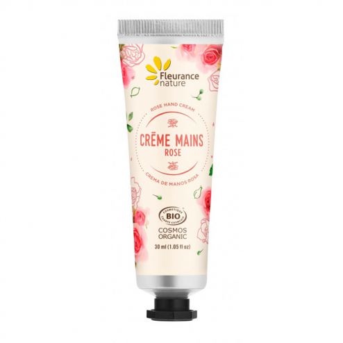 Fleurance Nature Creme para as m&atilde;os rosa