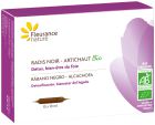 Bio de alcachofra de rabanete preto em ampolas