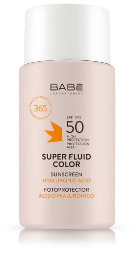 Bab&eacute; Foto Facial Super Fluido Cor FPS 50 50 ml