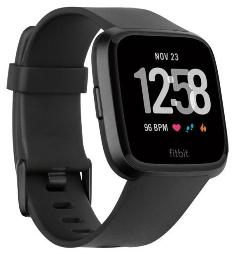 Versa Smartwatch Black Alum&iacute;nio