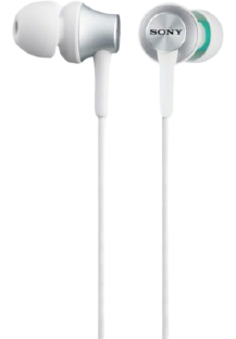 Fones de ouvido internos Mdr Ex450 Apw branco 3,5 mm