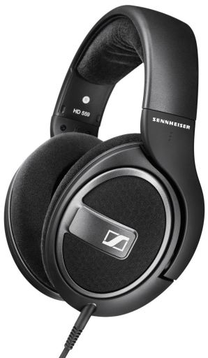 Fones de ouvido HD 559 6,3 mm preto