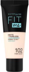 Fit Me Base de maquiagem fosca + sem poros 30 ml