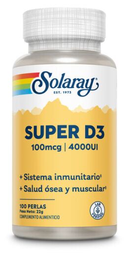 Super D3 4000 UI 100 P&eacute;rolas