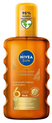 Nivea Spray bronzeador intenso &oacute;leo solar SPF 6 200 ml