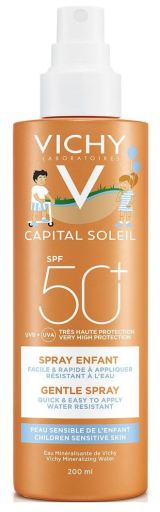 Vichy Spray Solar Infantil Capital Soleil FPS 50 200 ml