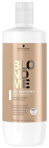 Shampoo Blondme Detox Todos os Tipos de Loiras