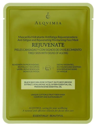 Alqvimia M&aacute;scara Hidratante Antifadiga Rejuvenescedora
