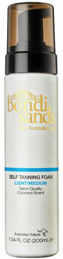 Espuma Bronzeadora Leve M&eacute;dia 200 ml