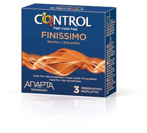 Control Fin&iacute;ssimo preservativos 3 unidades