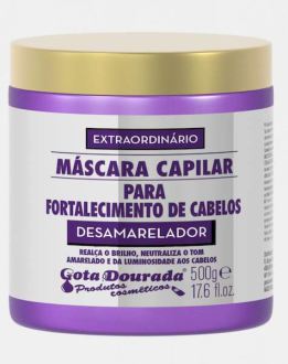 M&aacute;scara sem p&ecirc;lo de refor&ccedil;o 500 gr