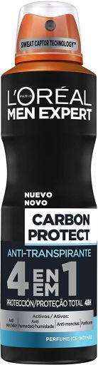Men Expert Desodorante Carbon Protect 48H Spray 150ml