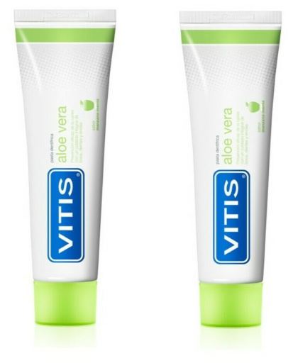 Gel de pasta de dentes Aloe Apple 2x150 ml