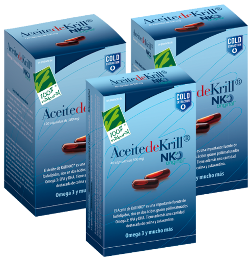 100% Natural &Oacute;leo de krill NKO