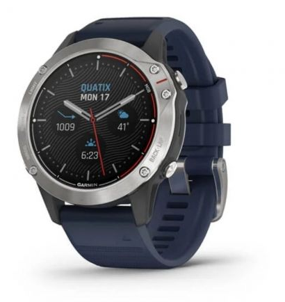 Smartwatch Quatix 6 Cinza e Azul