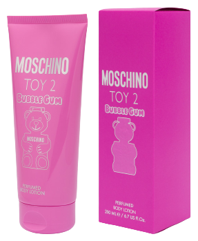 Moschino Lo&ccedil;&atilde;o Hidratante Corporal Toy 2 Bubble Chiclete 200 ml