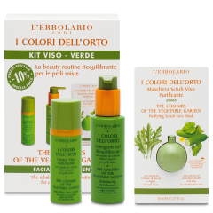 Kit Facial I Colori dell'Orto Verde 3 Unidades