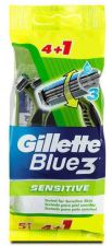 Blue3 Sensitive Disposable Razor 5 unidades