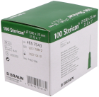 Agulhas Sterican verdes 25x8 mm 1 pacote com 100 unidades