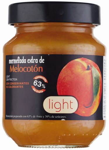 Compota de Pêssego Sem Corantes ou Conservantes 325 gr