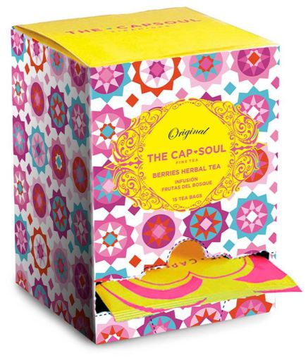 Infus&atilde;o de frutos da floresta de pir&acirc;mides envelopadas - 15 unidades