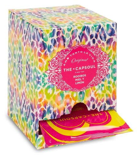 Pir&aacute;mides Ensobradas Rooibos Mel e Lim&atilde;o 15 unidades