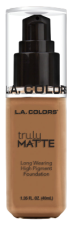 Truly Matte funda??o profunda Tan