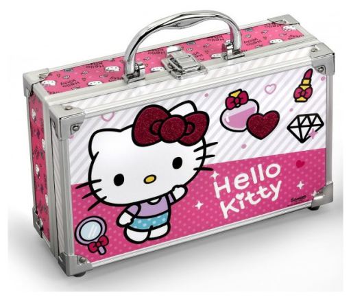 Conjunto de Maquilhagem Infantil Hello Kitty Hello Kitty Paleta Maquillaje  30 Peças (30 pcs)