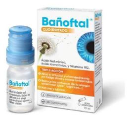 Solução para os olhos de tripla ação 10 ml