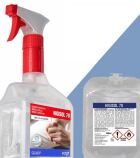 Higisol 70 carregando 500 ml